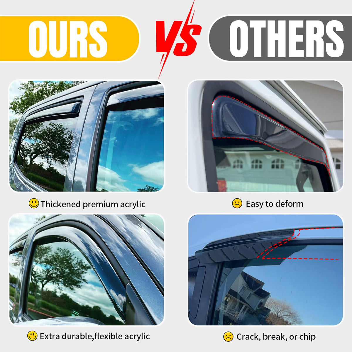 CMVT Auto mounted on rear passenger window illustrating ventilation without water