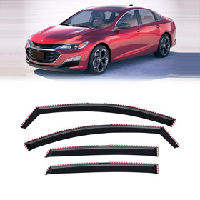 CMVT Auto visor edge fitting into window channel demonstrating flush seal and weather protection