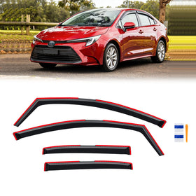 CMVT Auto visor held in hand for size comparison and easy-installation benefit