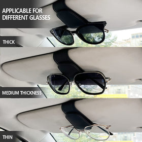 CMWWYFC holder in use with sunglasses showing one-handed access