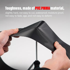 CNCLOL applying film to downtube for visible scratch and chip protection