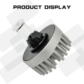 CNPAPC bulb beside ruler showing exact dimensions to match OEM