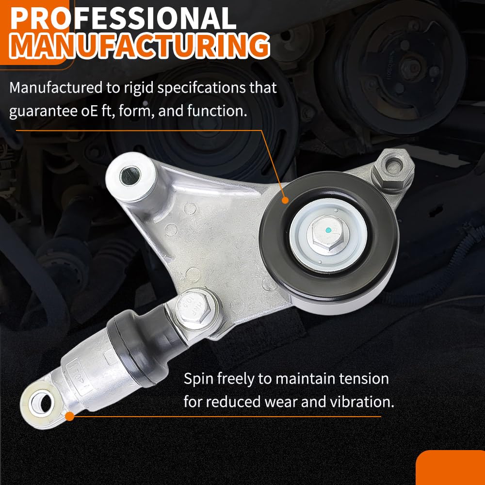 CNPAPC tensioner pulley detail highlighting solid construction and smooth rotation