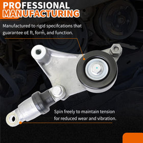 CNPAPC tensioner pulley detail highlighting solid construction and smooth rotation