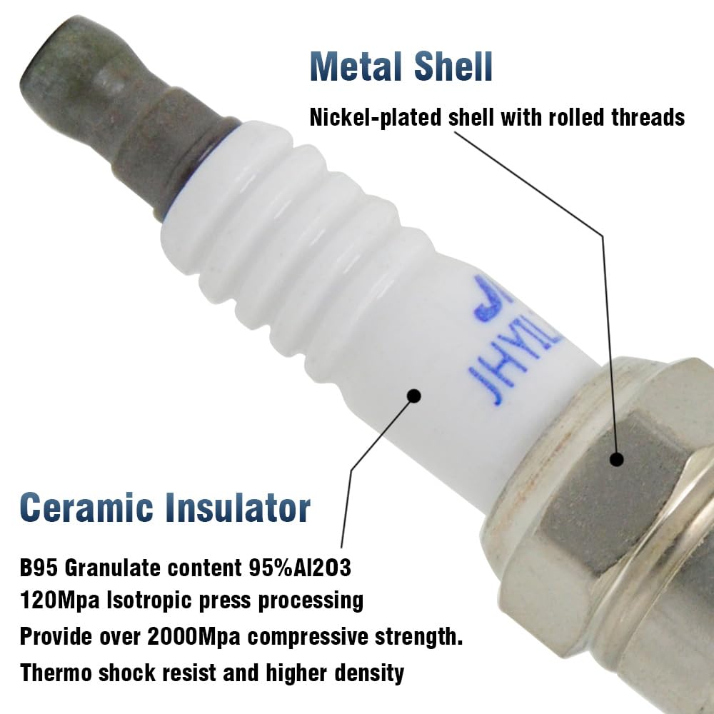 CNPAPC iridium spark plug tip detail for improved ignitability benefit