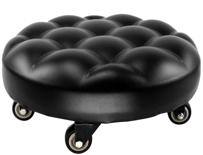 CNQLIS front view PU leather seat showing compact comfort
