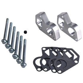 CNRAQR front view adapter kit showing bolt pattern and fit benefits