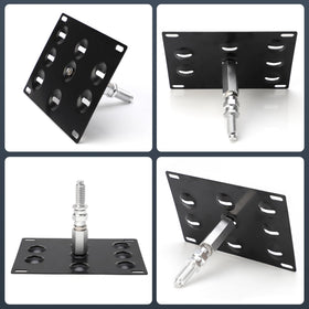 CNSPEED mounting hardware and spacer laid out for easy installation benefit