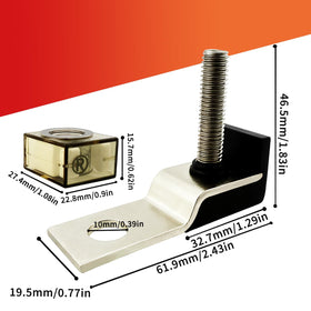 CNWDTLS MRBF close-up of ceramic fuse element highlighting durable thermal resistance