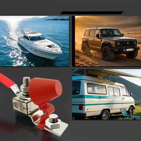 CNWDTLS MRBF installed in RV engine bay showing reliable protection for onboard systems