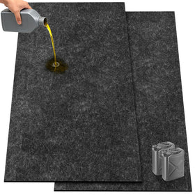 COAGOU front view of both folded mats showing size and package benefit