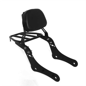 COBIKE front view of sissy bar showing clean fit and improved passenger support