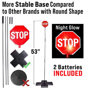 Cobra Tuning weighted base close-up providing stability to prevent tip-overs