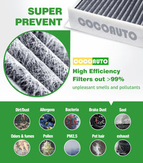 COCOAUTO engine filter media detail improving airflow and protection