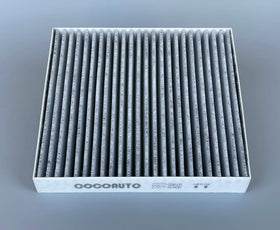 COCOAUTO filter installed with visible airflow test indicating restored performance