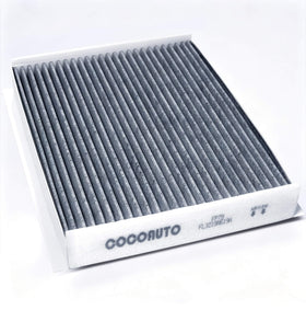 COCOAUTO filters next to ruler showing compact size and easy DIY replacement