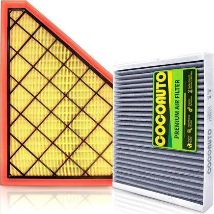 COCOAUTO front packaging showing both filters and kit benefits
