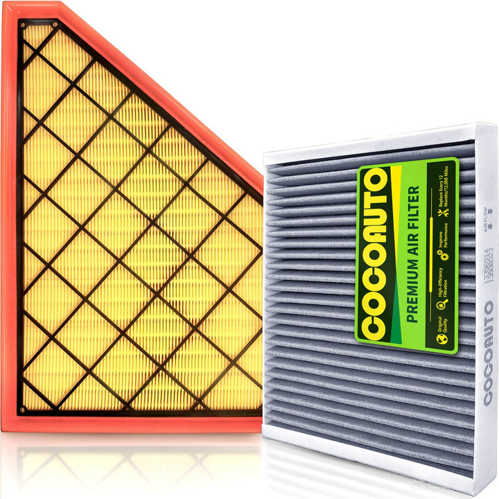 COCOAUTO front packaging showing both filters and kit benefits