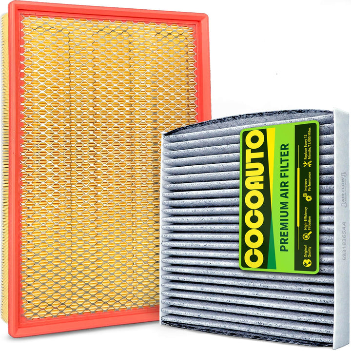 COCOAUTO front packaging showing Ram 1500 filter kit and easy savings