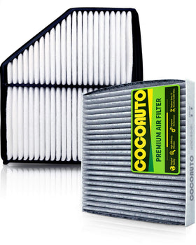 COCOAUTO engine filter front view showing fit and protection benefit
