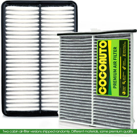 COCOAUTO cabin filter being installed behind glovebox for easy fit