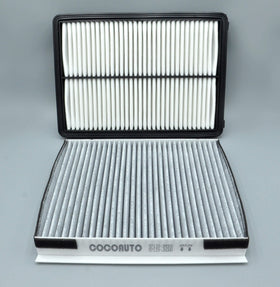 COCOAUTO filters next to tape measure showing correct Telluride fit