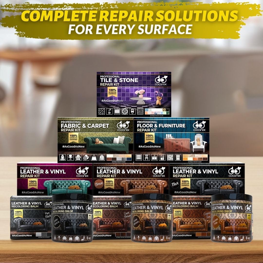 COCONIX kit held in hands to show scale and portability for home DIY repairs