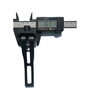 CODUPAX underside view of mounted clamp showing secure grip and easy adjustability