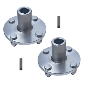 COEFEPIY hub front view showing stepped bore and mounting lugs for secure fit