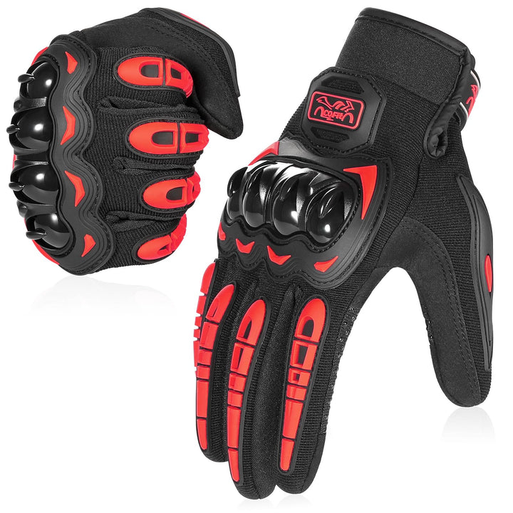 COFIT front view showing red gloves and clear protective features for visibility