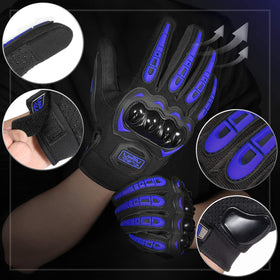 COFIT palm close-up with silicone gel dots enhancing grip on handlebars