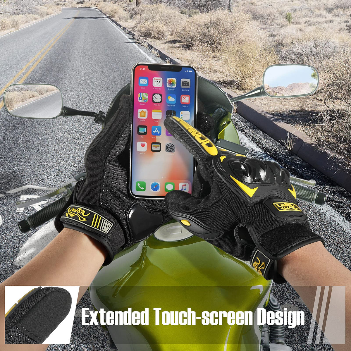 COFIT molded hard knuckle protector close-up offering impact resistance