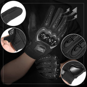 COFIT palm close-up with silicone dots improving handlebar grip