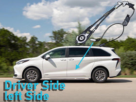COILFRDS installed in Toyota Sienna driver sliding door showing restored smooth movement