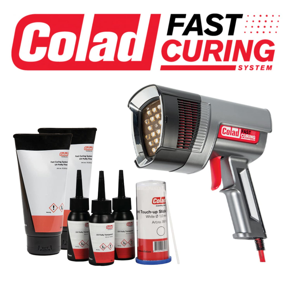 Colad inventing more tube nozzle close-up highlighting precise dispensing and control