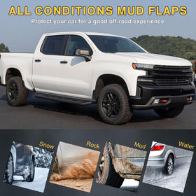Coldairsoap installed on Silverado in road setting enhancing truck styling