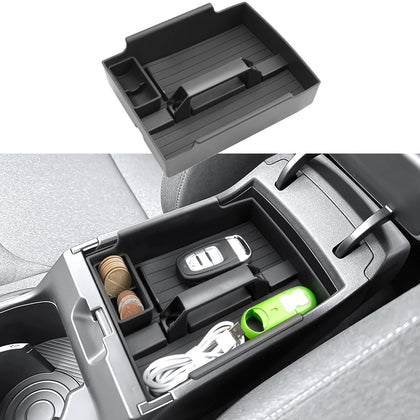 Coleya top view of organizer showing compartments and neat storage benefit