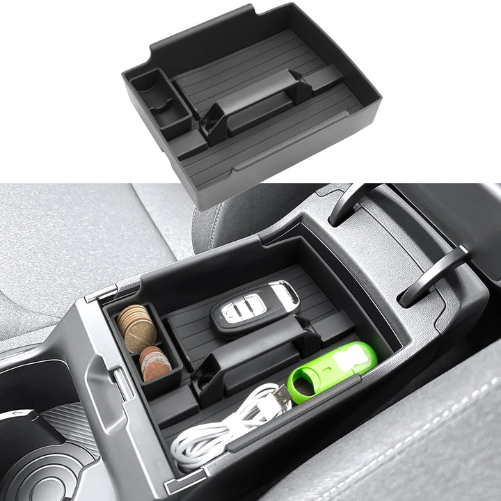 Coleya top view of organizer showing compartments and neat storage benefit