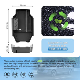 Coleya installed in Accord console displaying factory-fit and proper lid closure