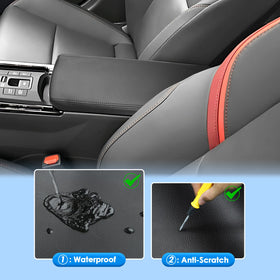 Coleya cover installed in Prius cabin improving comfort and look