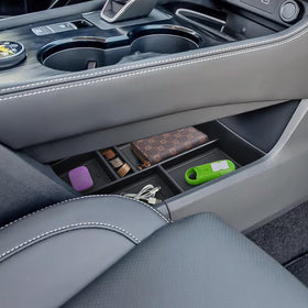 Coleya next to smartphone showing scale and secure phone storage