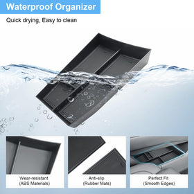 Coleya anti-slip rubber liner detail reducing rattles and protecting items