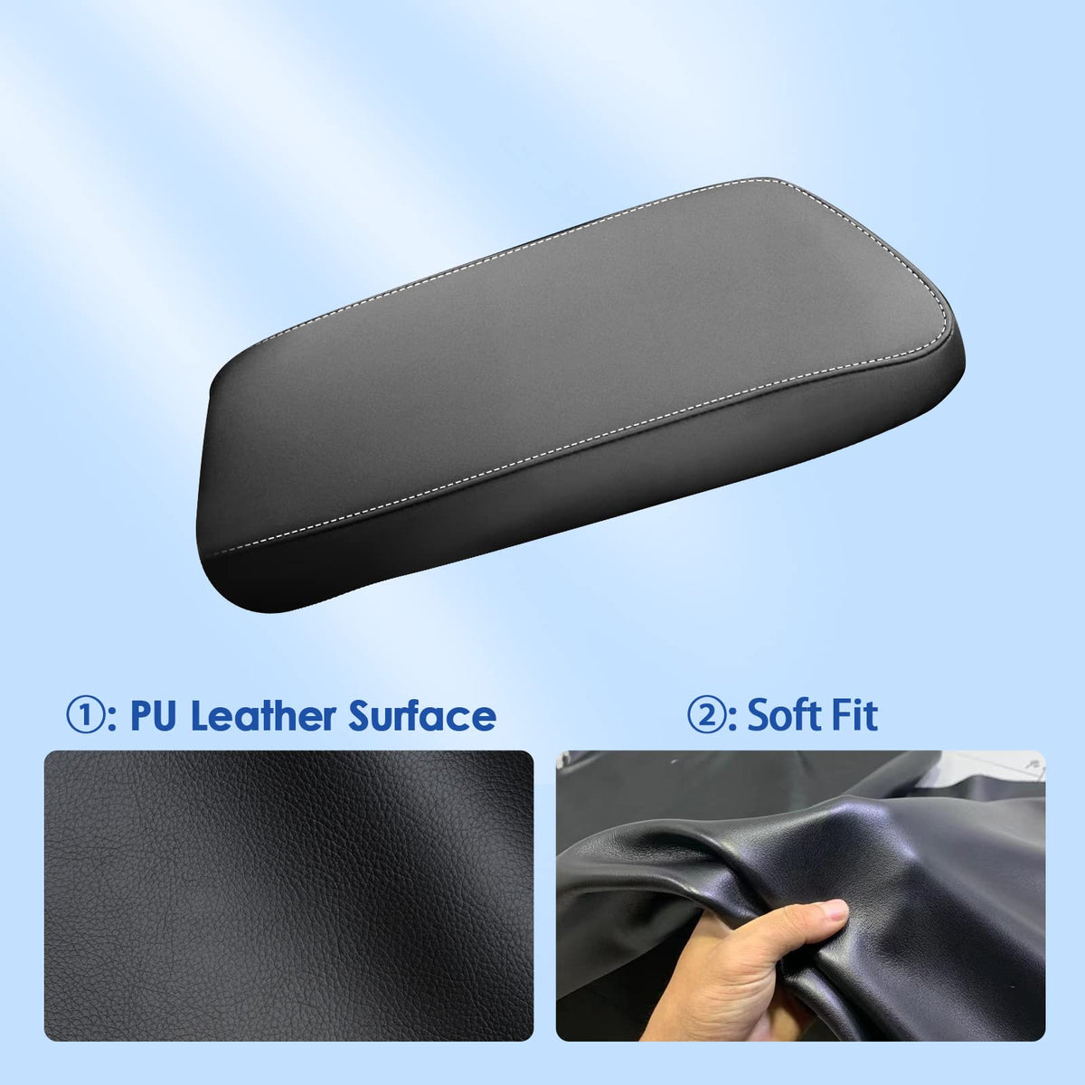 Coleya perforated leather texture showing breathability and comfort
