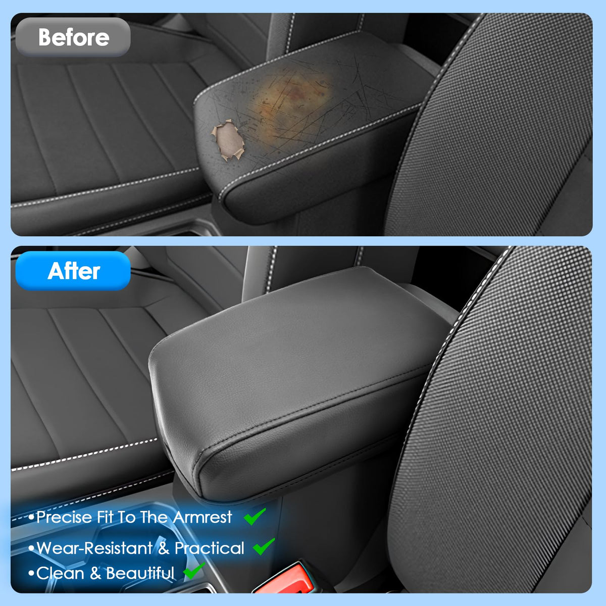 Coleya waterproof surface resisting liquid spill and protecting console
