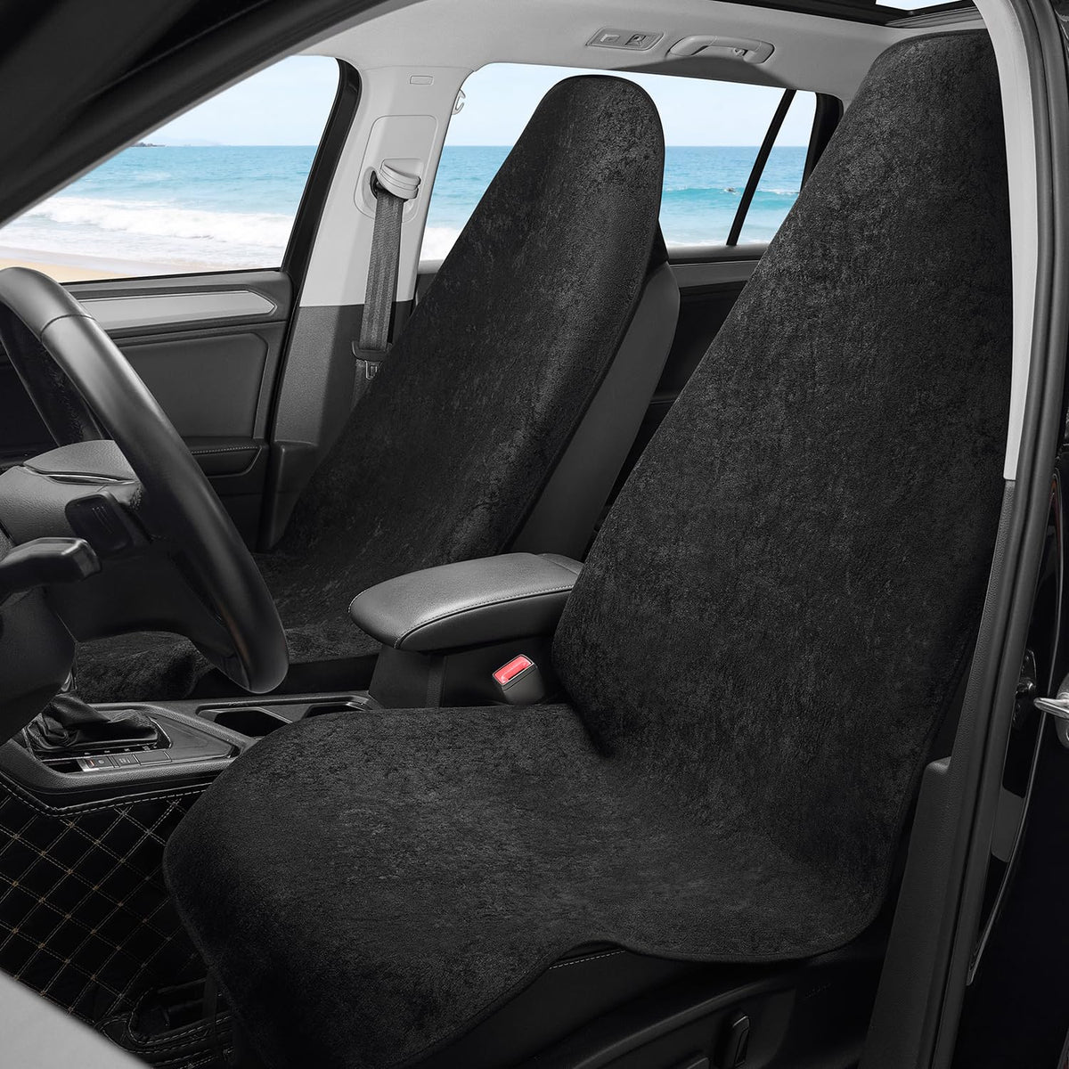 COLINOO front seat full view showing complete protection and neat fit