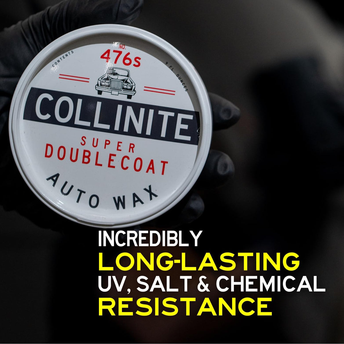 Applying Collinite with a foam pad for easy coverage and even finish