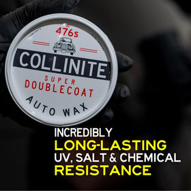 Applying Collinite with a foam pad for easy coverage and even finish
