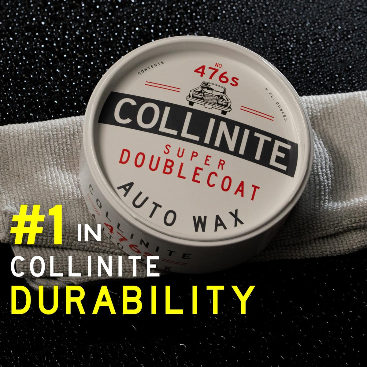 Collinite paste texture close-up illustrating smooth spreadability and gloss