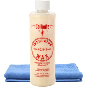 Collinite No. 845 front packaging showing brand and product benefits