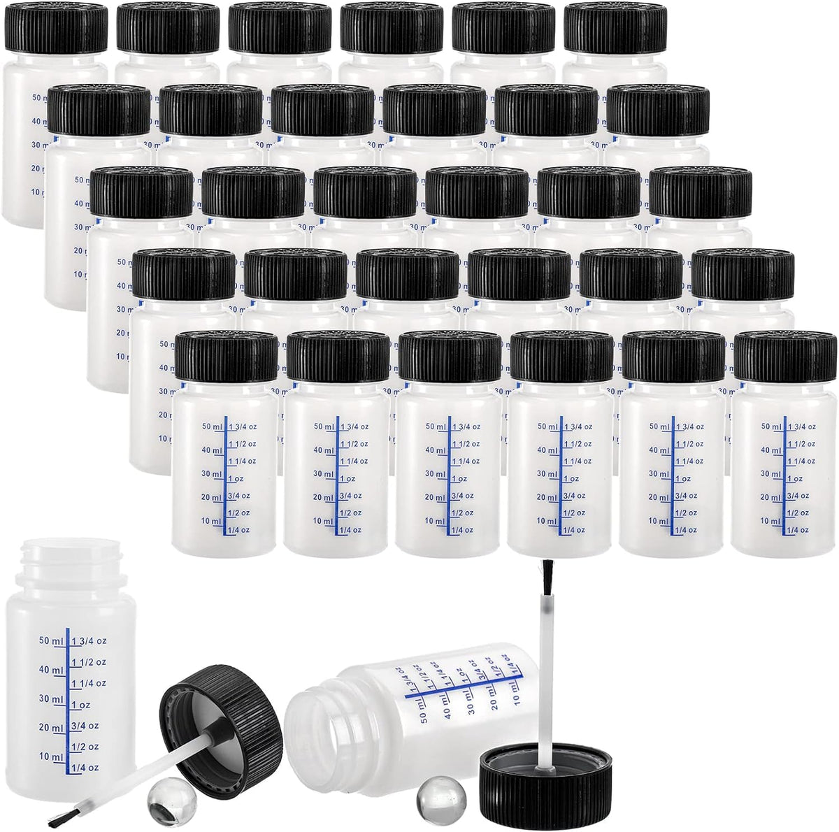 Coloch front pack view showing 30 bottles and neat storage benefit
